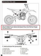 Dirt Race Scrambler 24V Electric Ride On