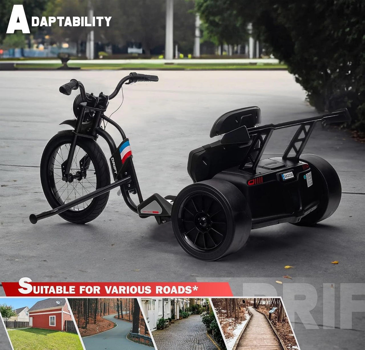 Drift 24V Electric Ride On Trike