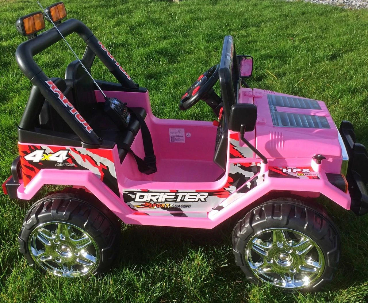 Drifter Raptor Powerful 12V Electric Ride On Jeep