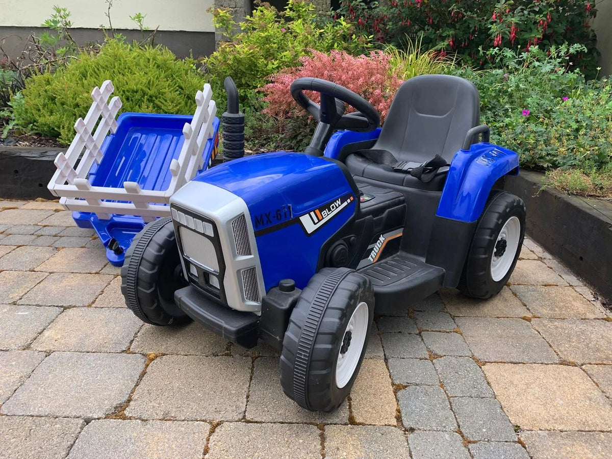 12V MX Electric Tractor & Trailer