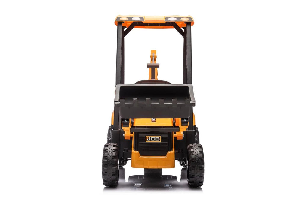 JCB Digger 12V Electric Ride On Tractor with Loader & Backhoe