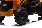 JCB Digger 12V Electric Ride On Tractor with Loader & Backhoe