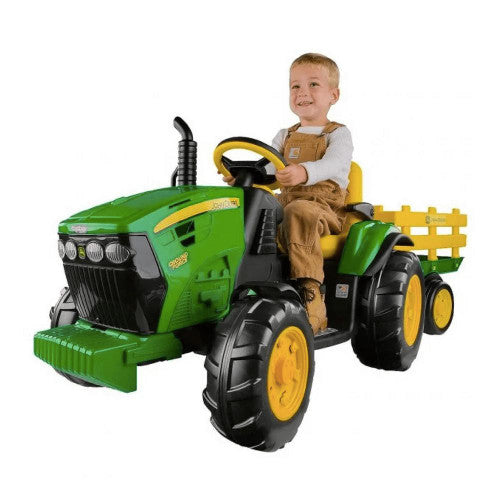 Peg Perego JD Ground Force With Trailer