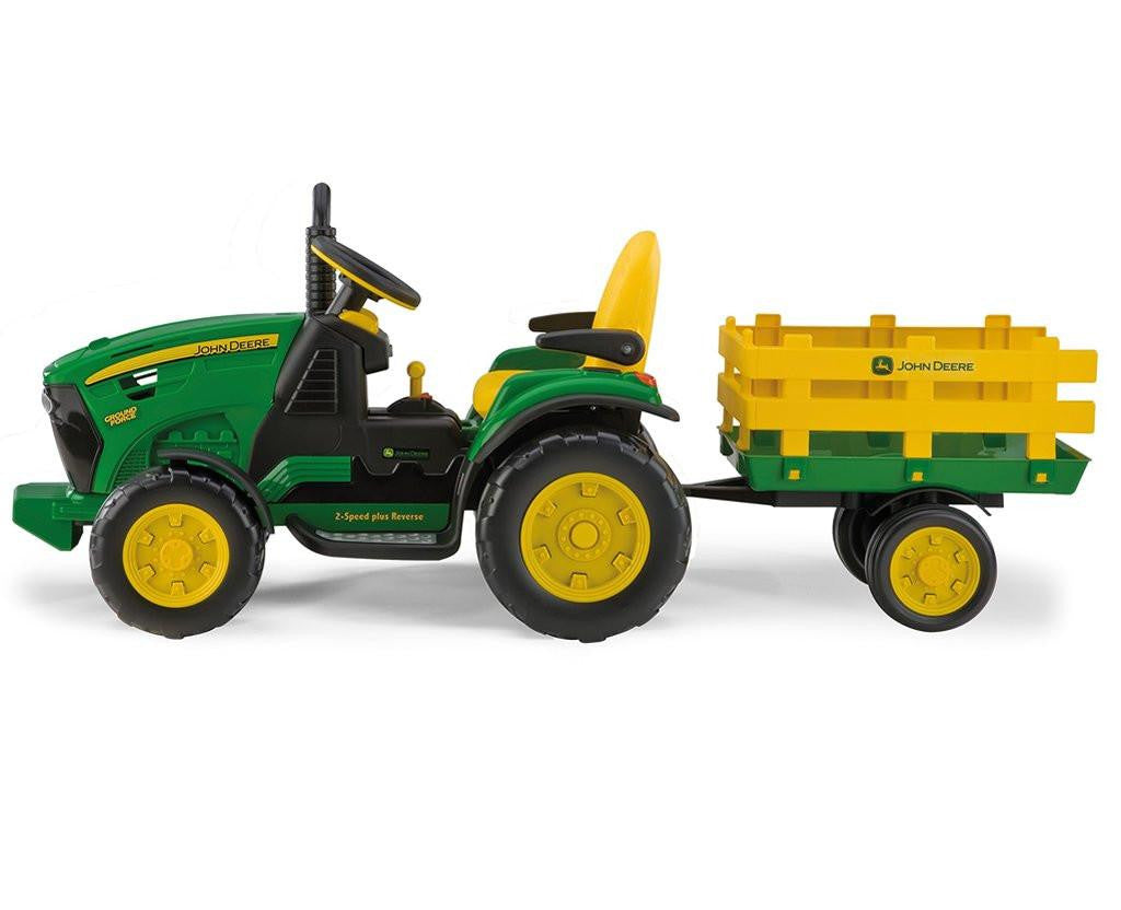 Peg Perego JD Ground Force With Trailer
