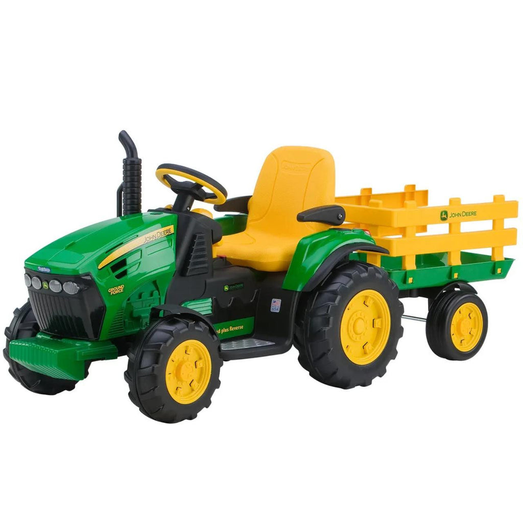 Peg Perego JD Ground Force With Trailer
