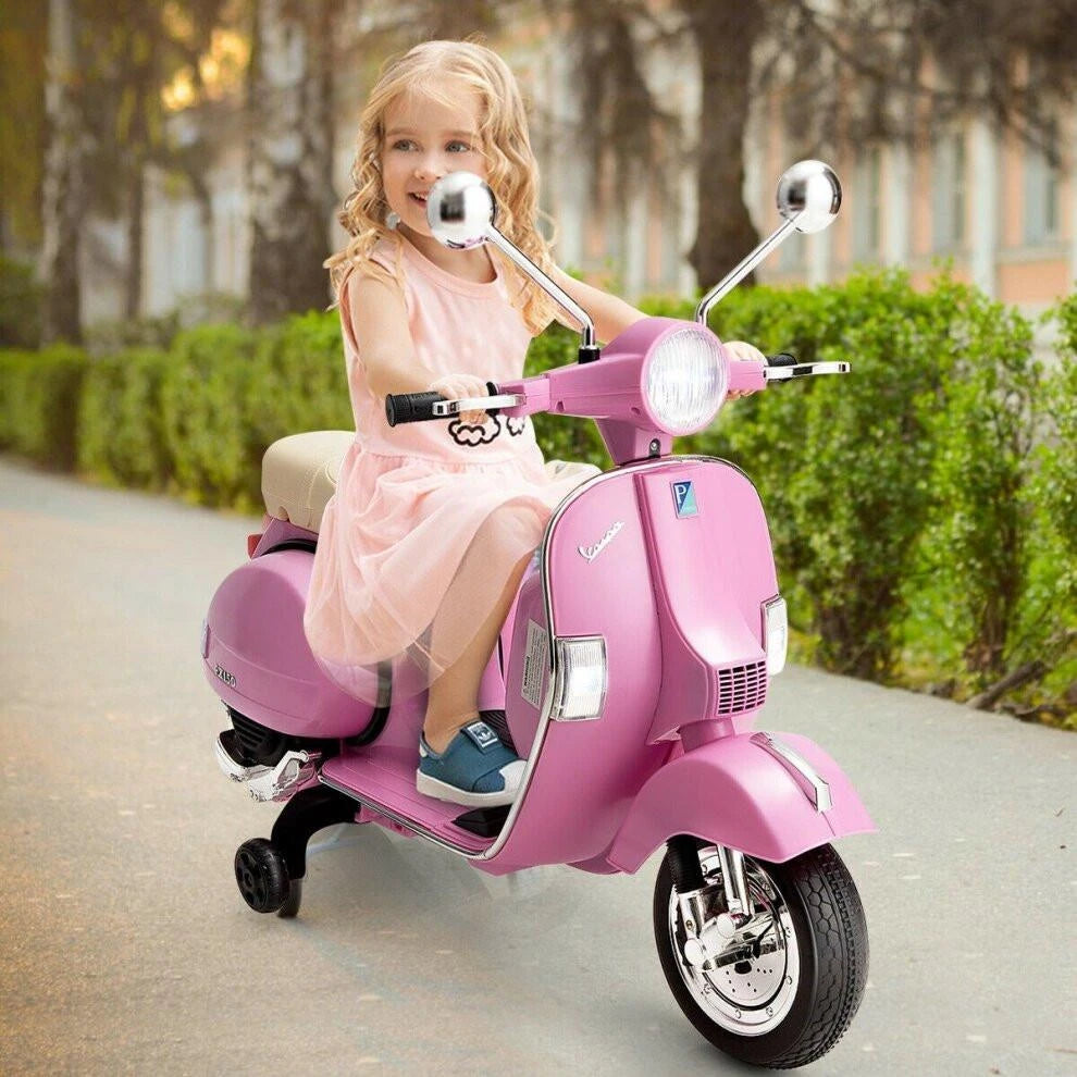 Licensed Vespa 12V Electric Ride On Motorbike